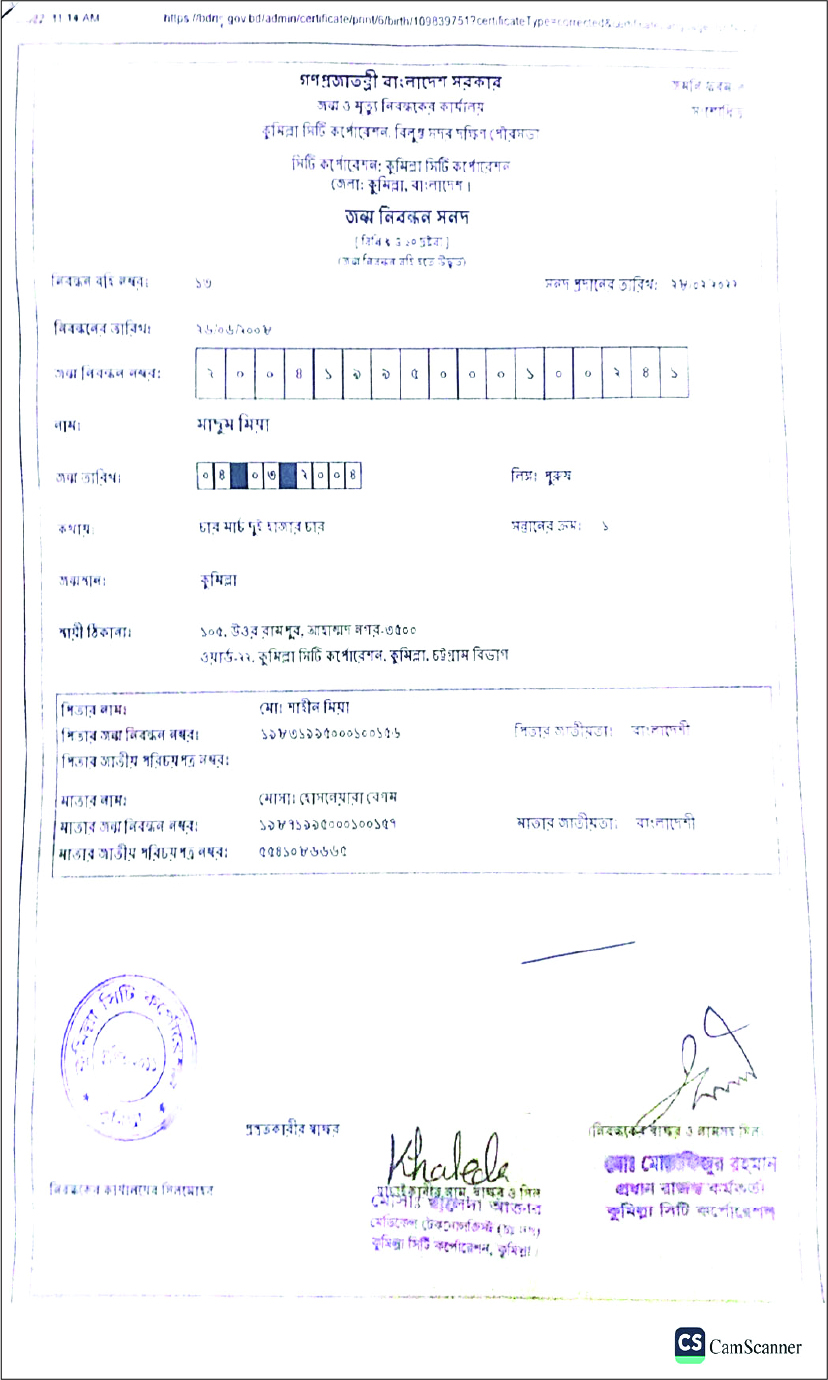 Image of মাসুম মিয়া